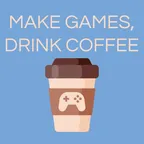 Make Games, Drink Coffee logo